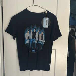 Black Graphic Band T-Shirt